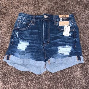 Aero jean shorts